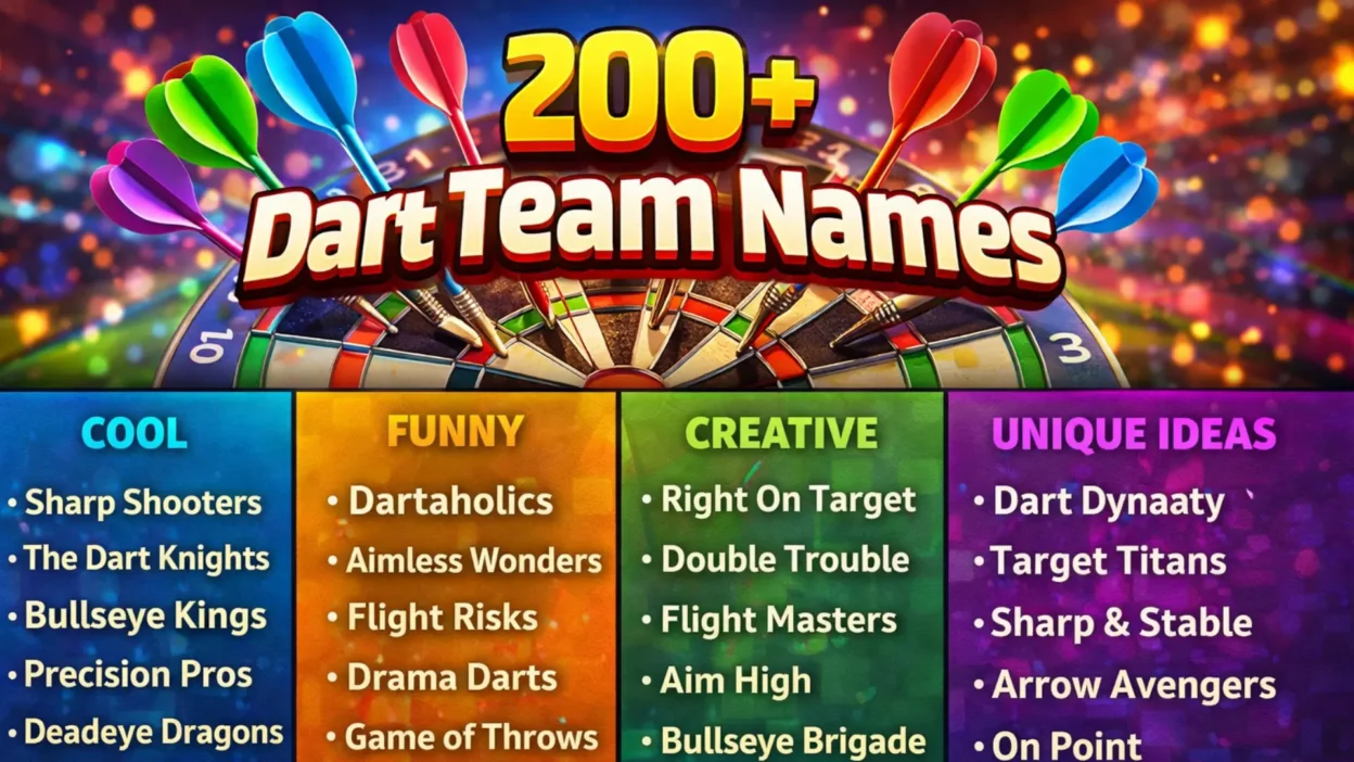 Dart Team Names