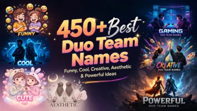 Best Duo Team Names