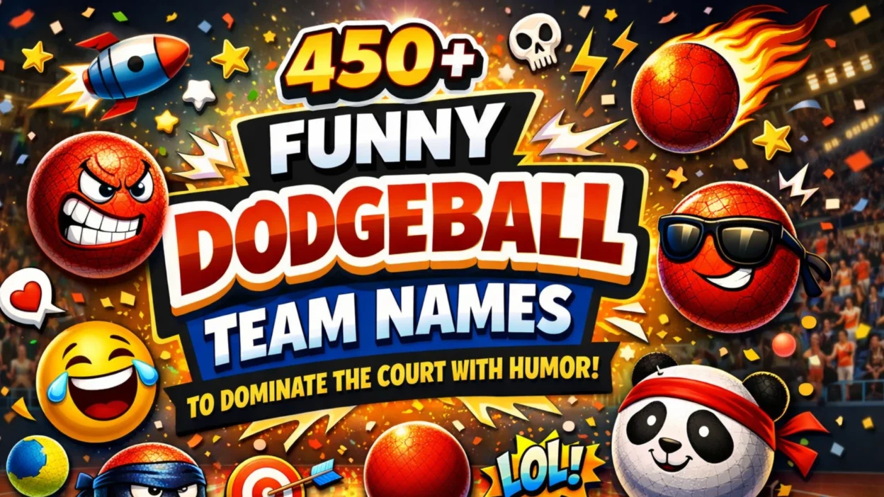 Funny Dodgeball Team Names