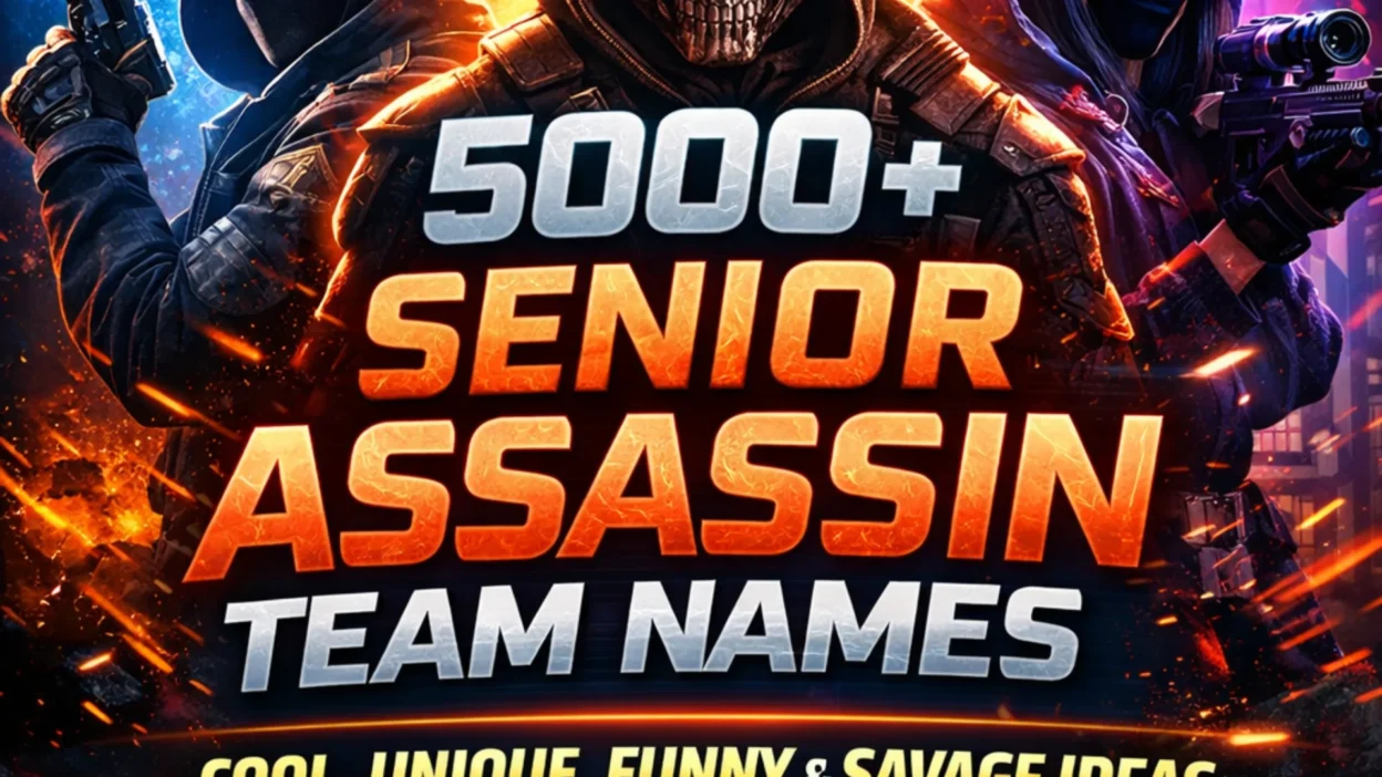 Senior Assassin Team Names