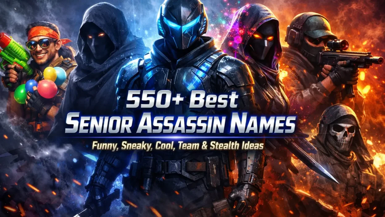 Best Senior Assassin Names