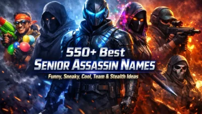 Best Senior Assassin Names