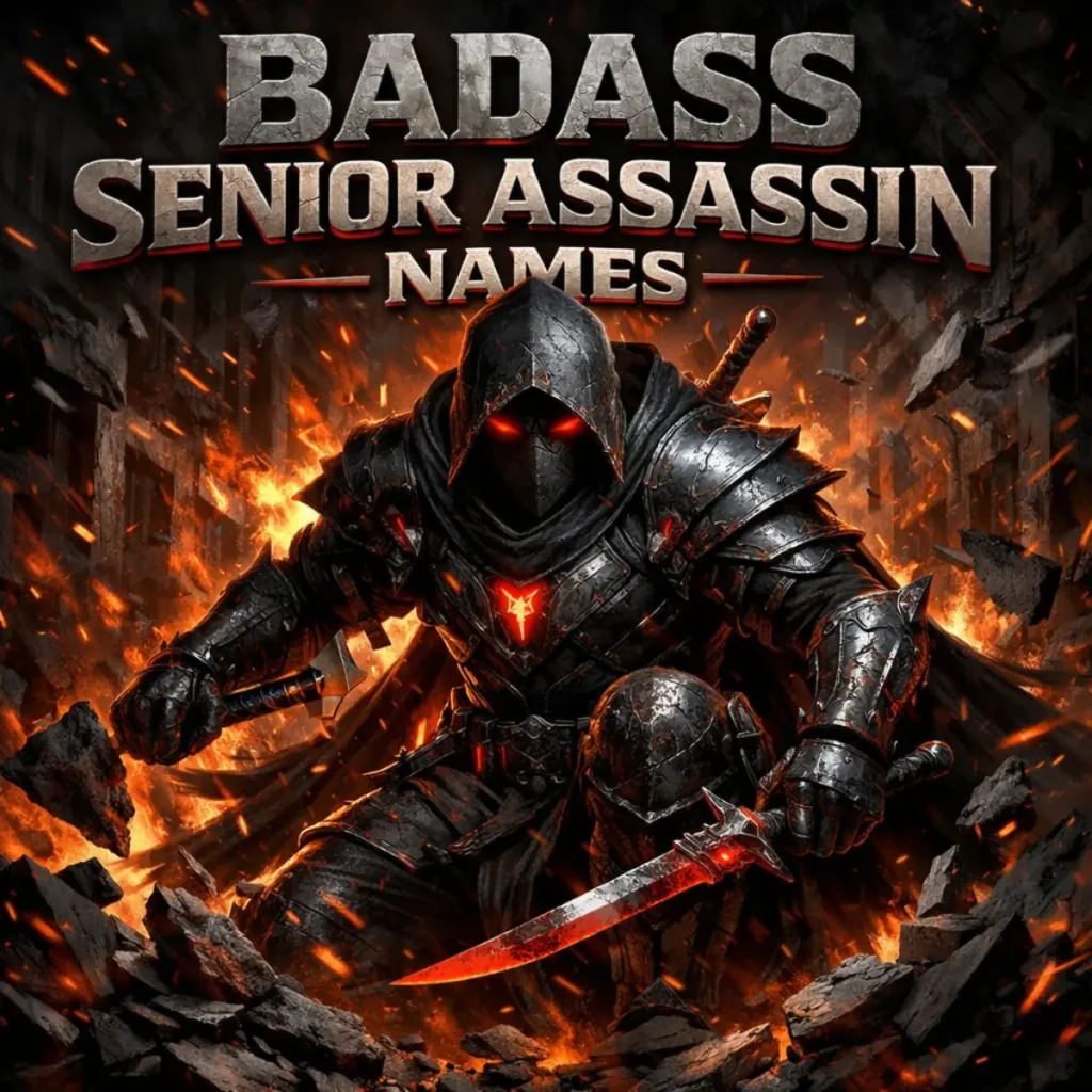 Badass Senior Assassin Names