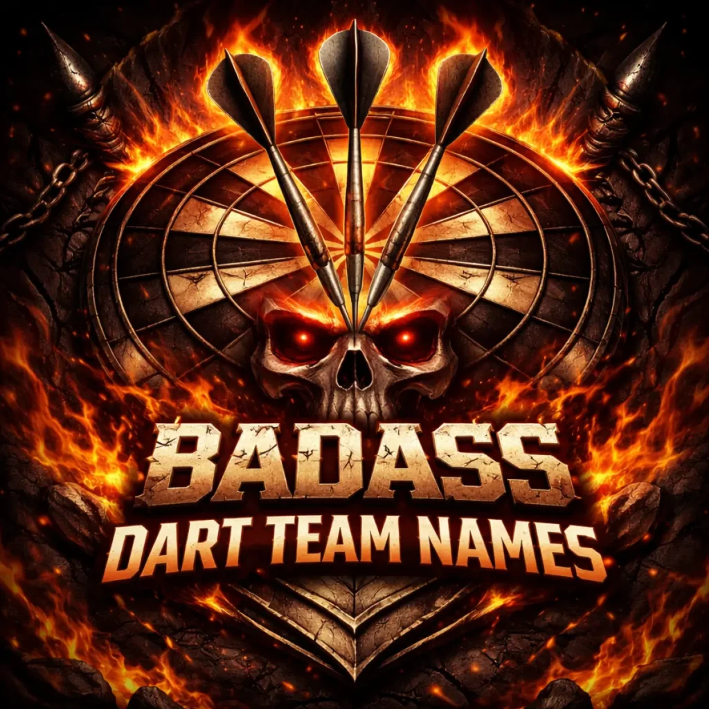 Badass Dart Team Names