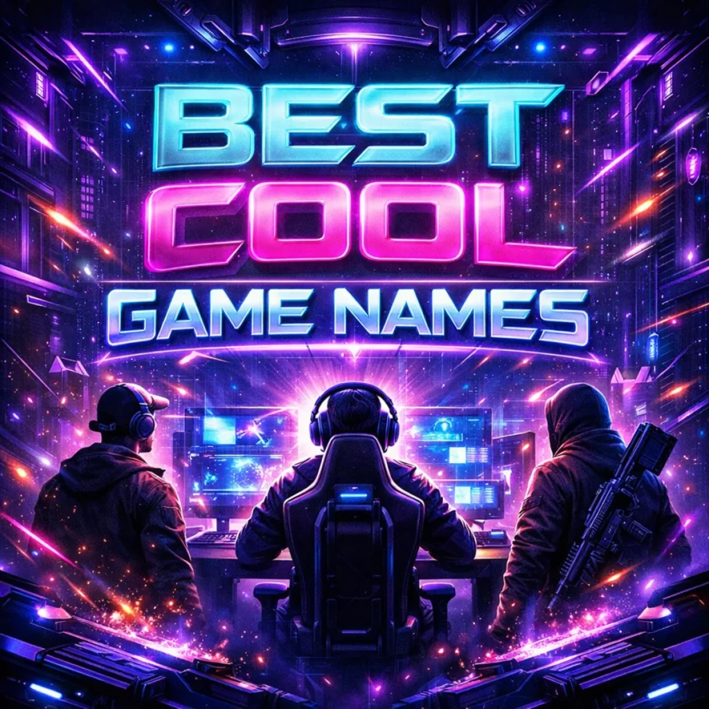 Best Cool Game Names