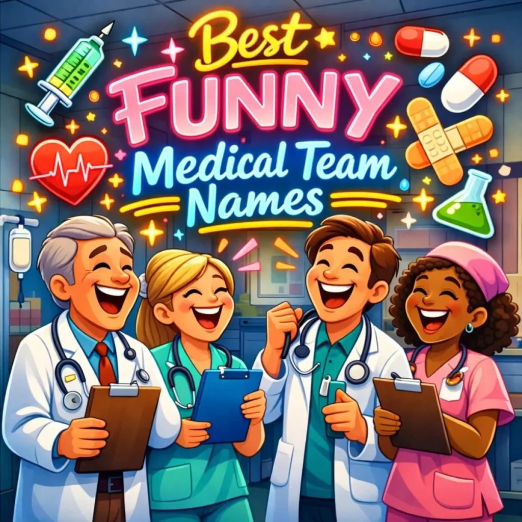  Best Funny Medical Team Names 