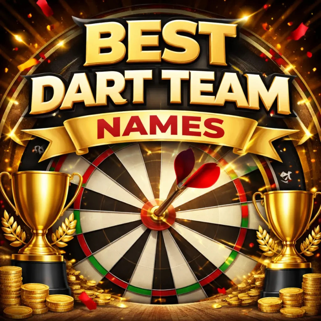 Best Dart Team Names