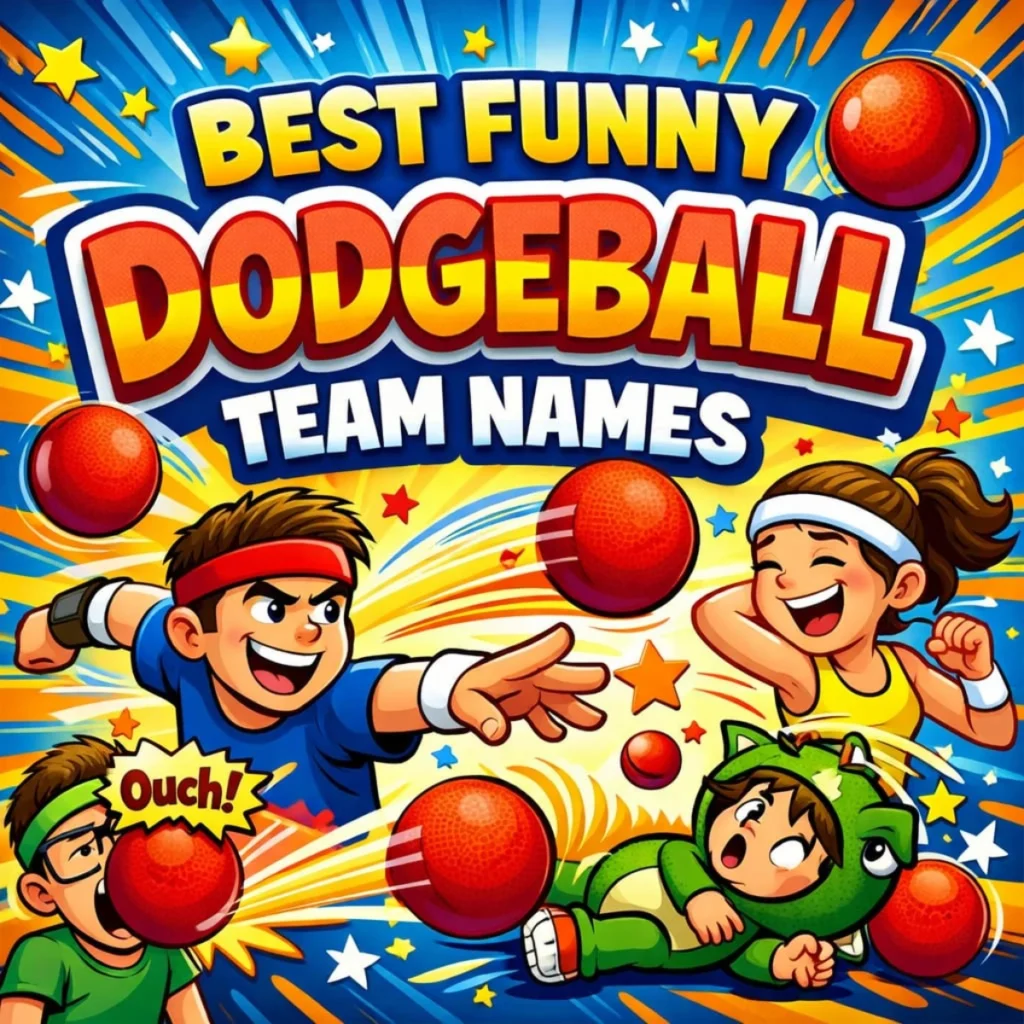 Best Funny Dodgeball Team Names 