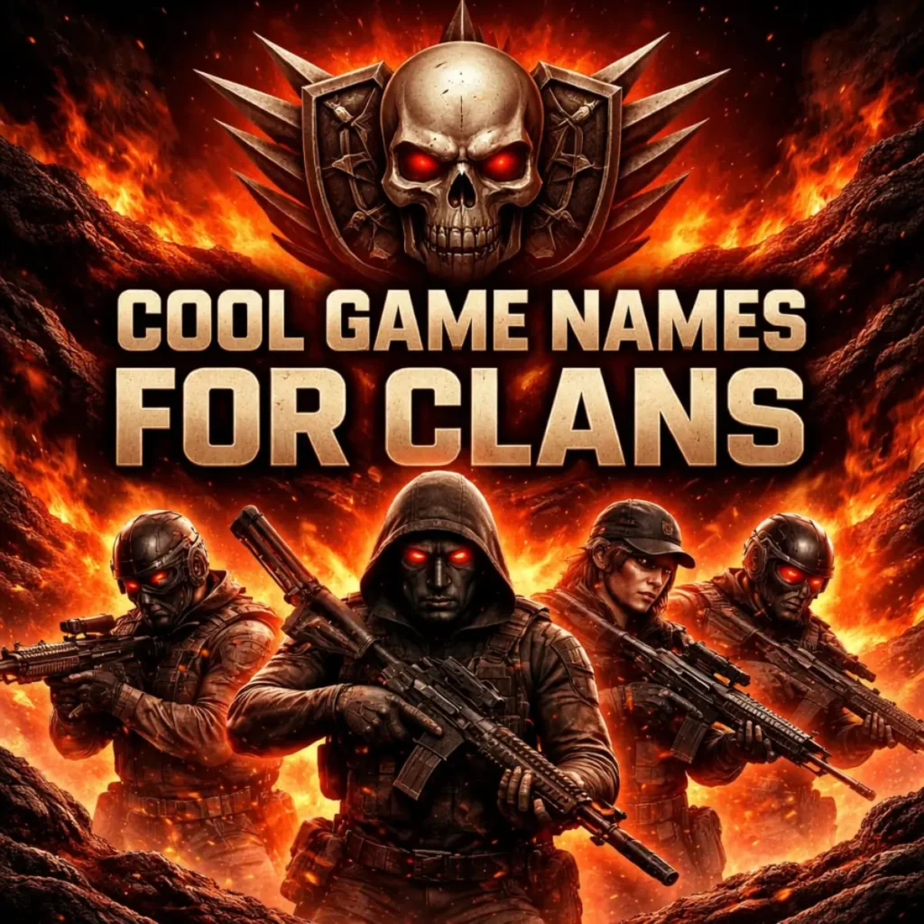 Cool Game Names for Clans