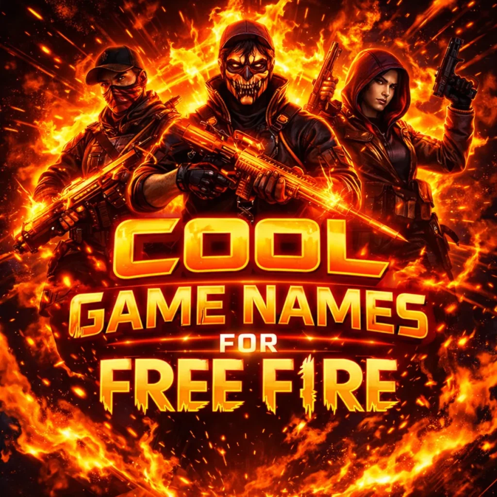 Cool Game Names for Free Fire