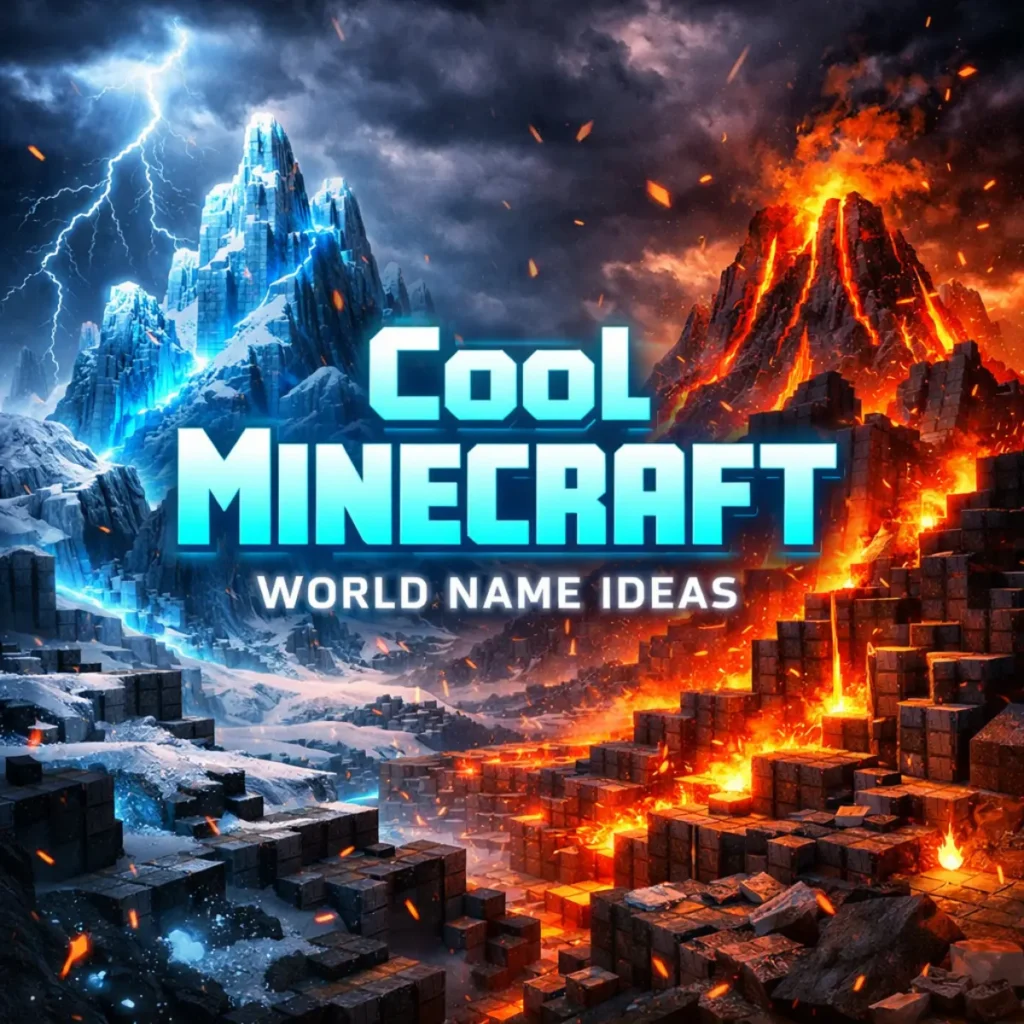 Cool Minecraft World Name Ideas