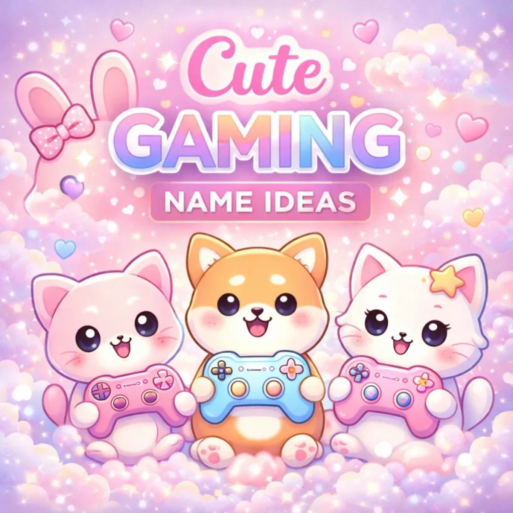Cute Gaming Name Ideas