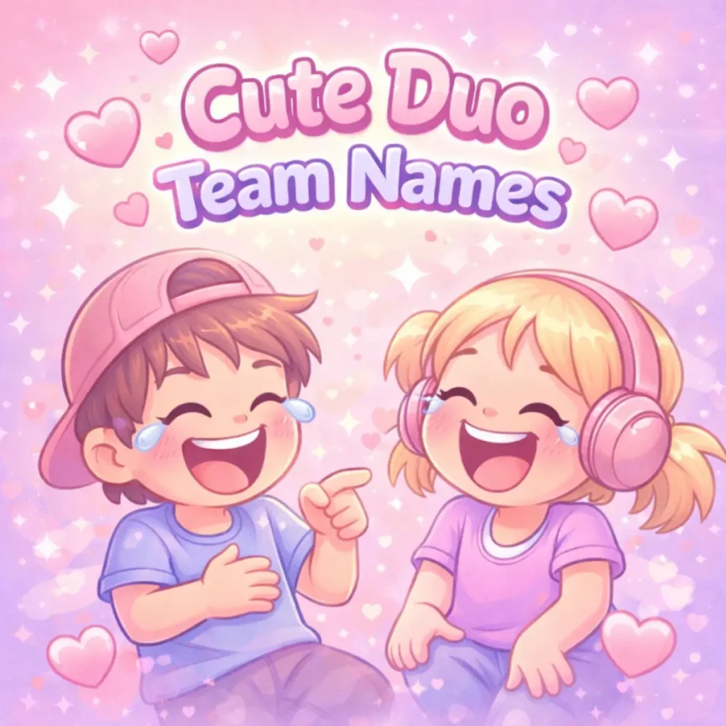 Cute Duo Team Names