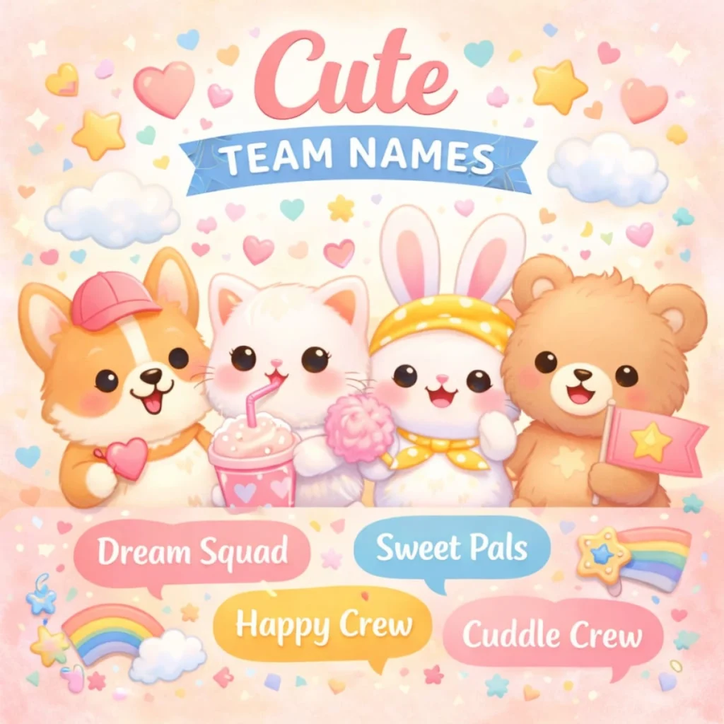 Cute Team Names