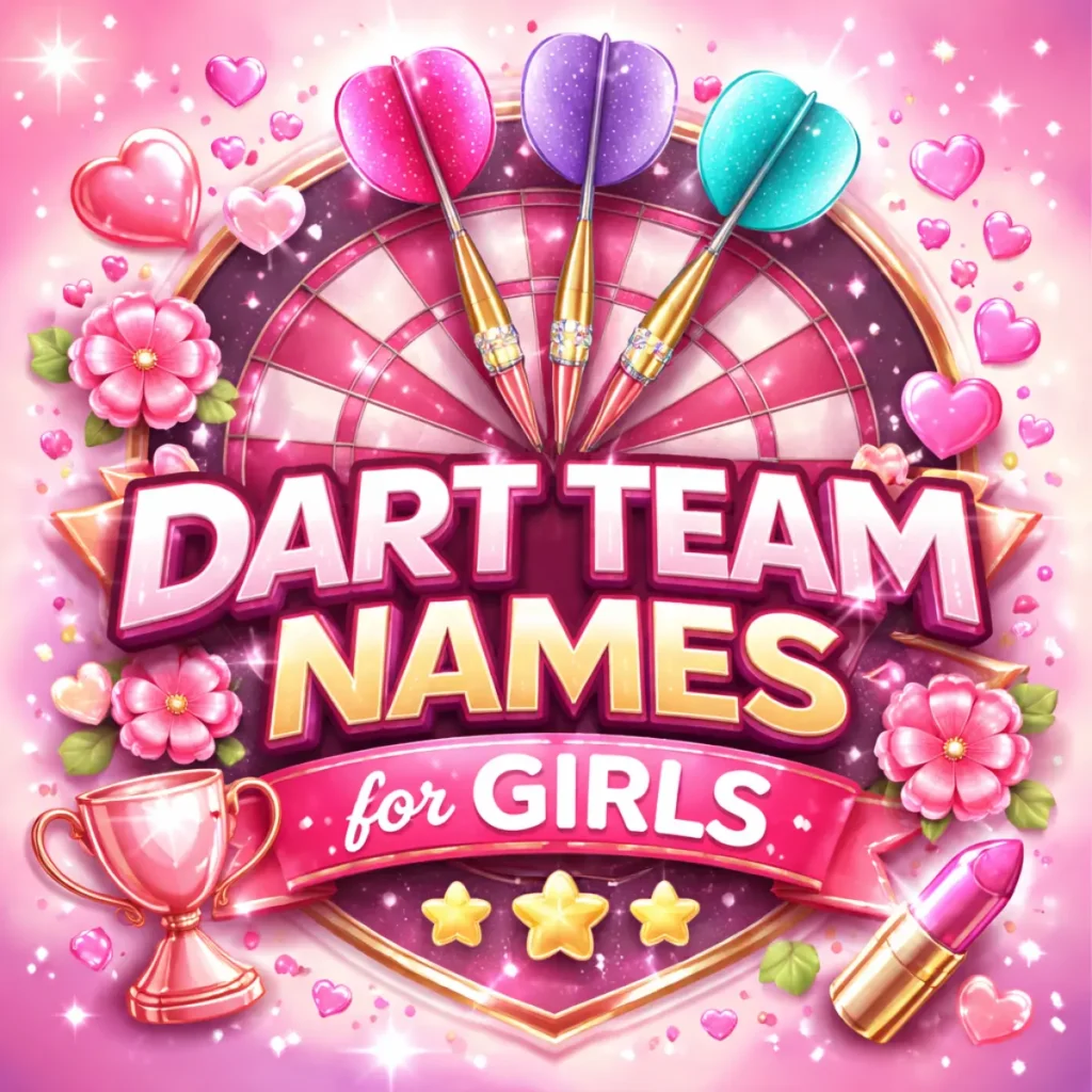 Dart Team Names for Girls