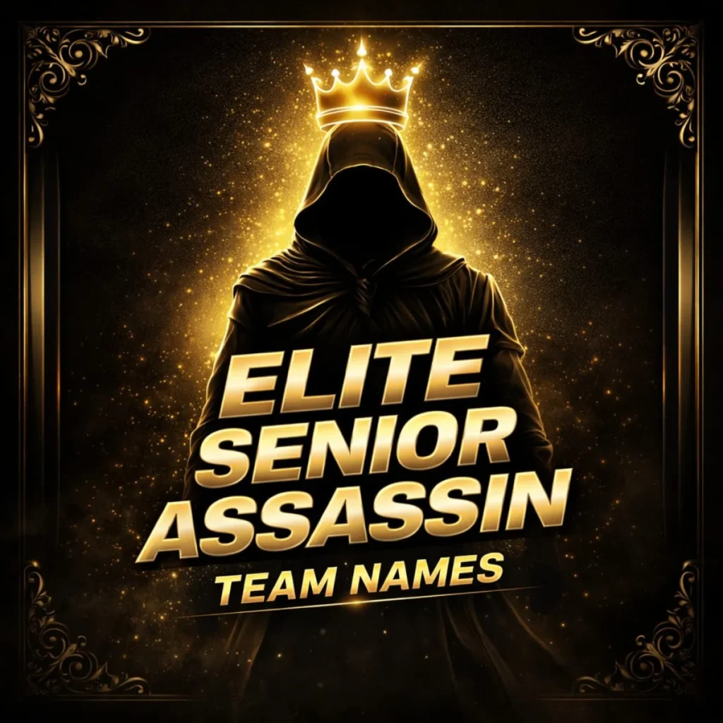 Elite Senior Assassin Team Names