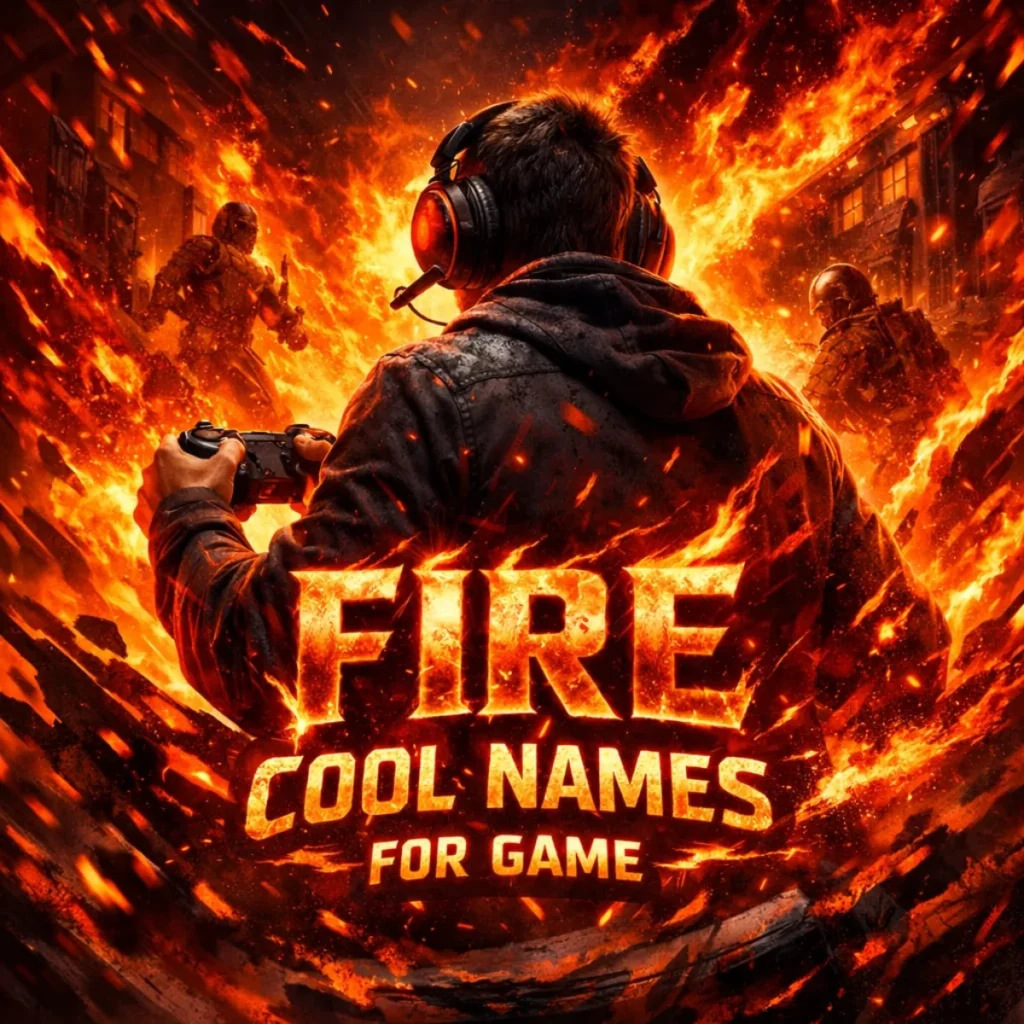 Cool Names for Game – Fire Theme