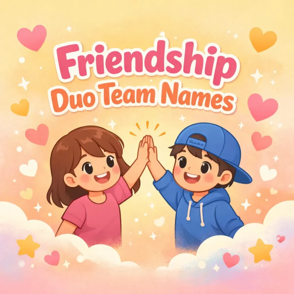 Friendship Duo Team Names