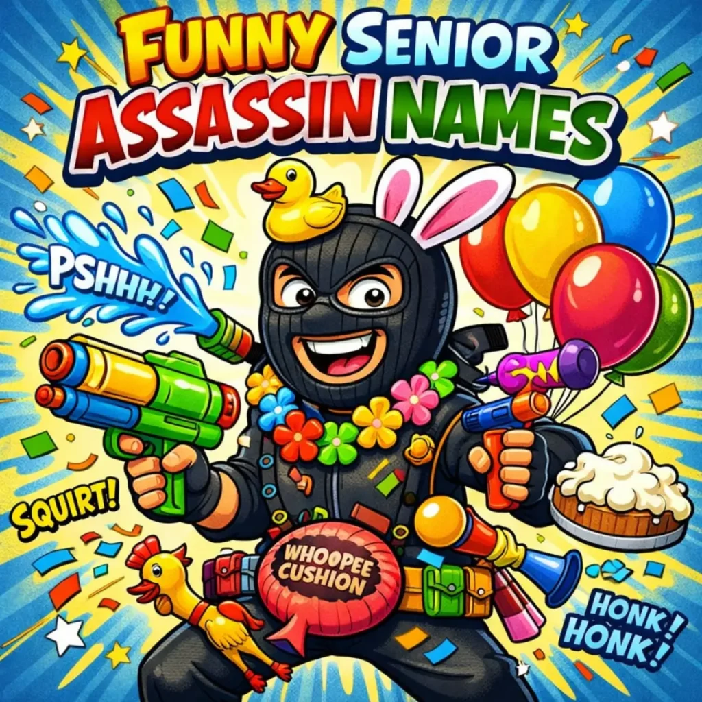 Funny Senior Assassin Names