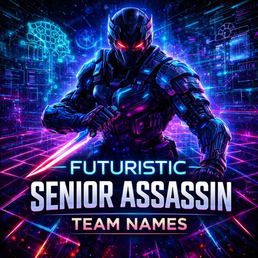 Futuristic Senior Assassin Team Names