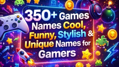 Games Names