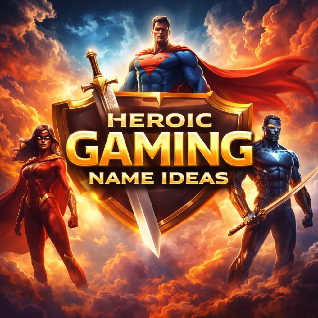 Heroic Gaming Name Ideas