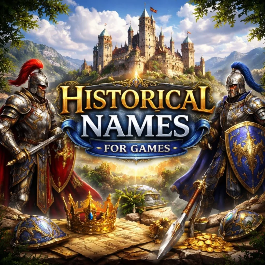 Historical Names for Games