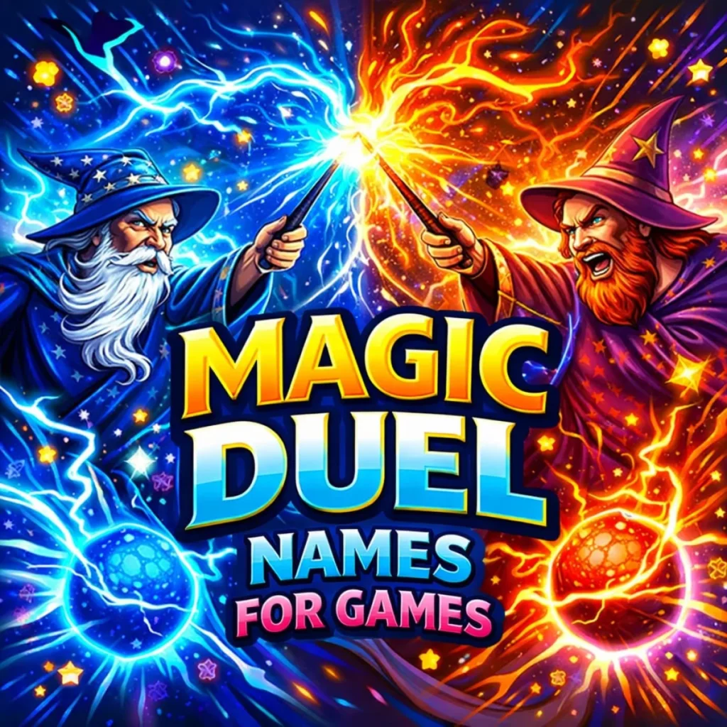 Magic Duel Names for Games