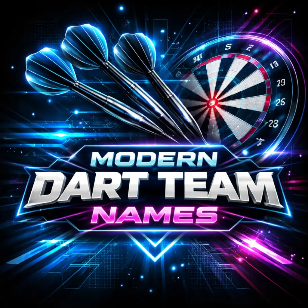 Modern Dart Team Names