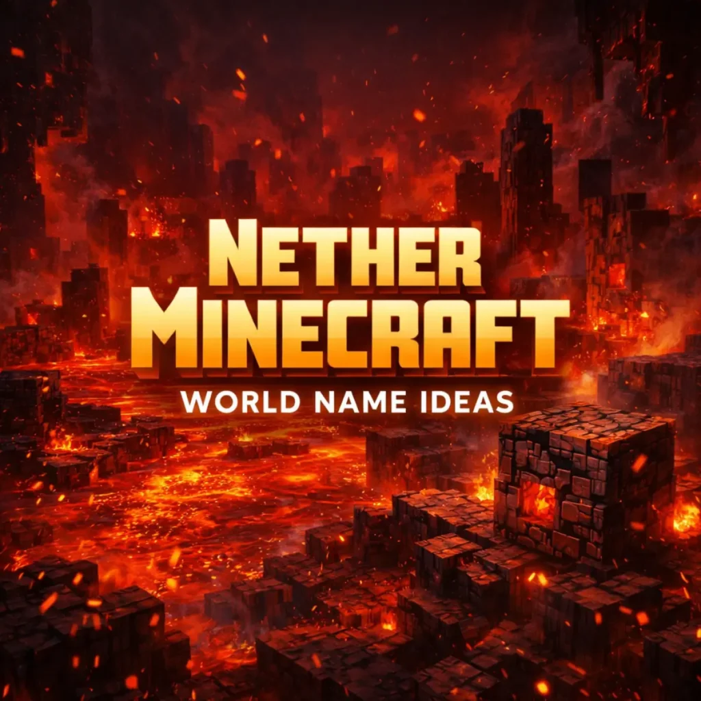Nether Minecraft World Name Ideas