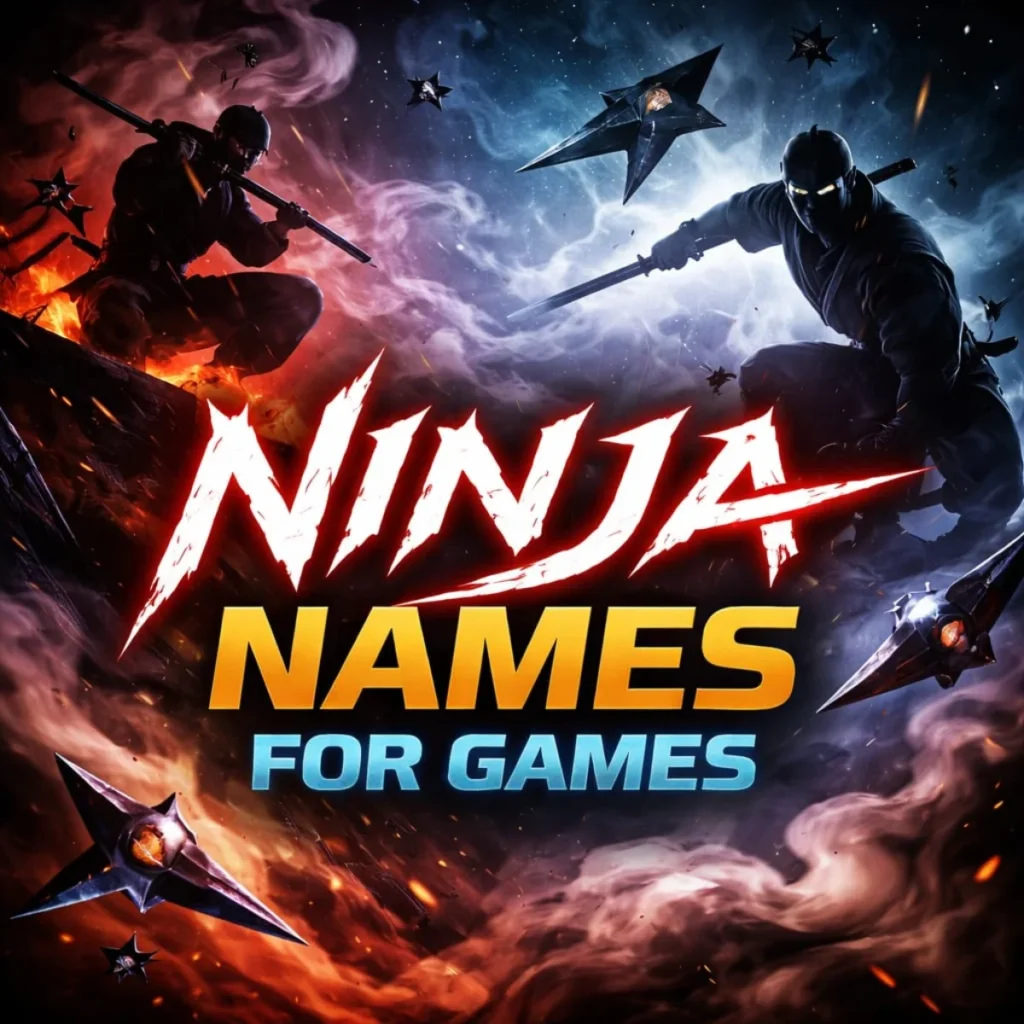 Ninja Names for Games