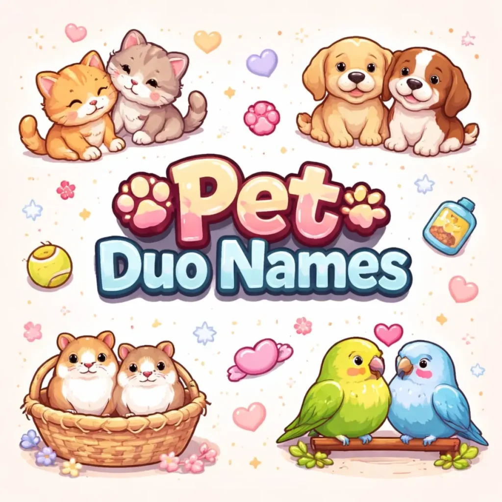 Pet Duo Names