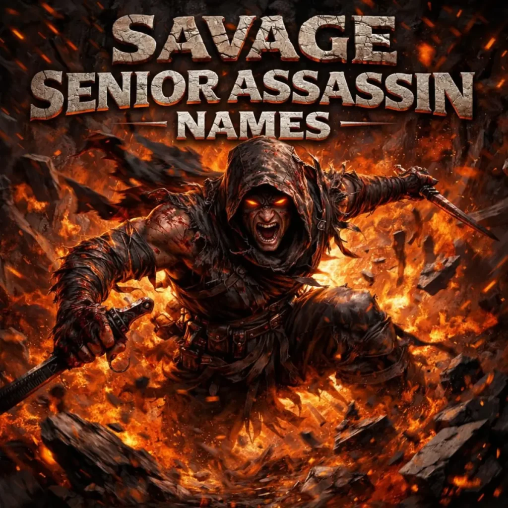 Savage Senior Assassin Names