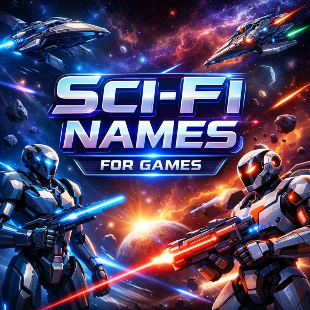 Sci-Fi Names for Games