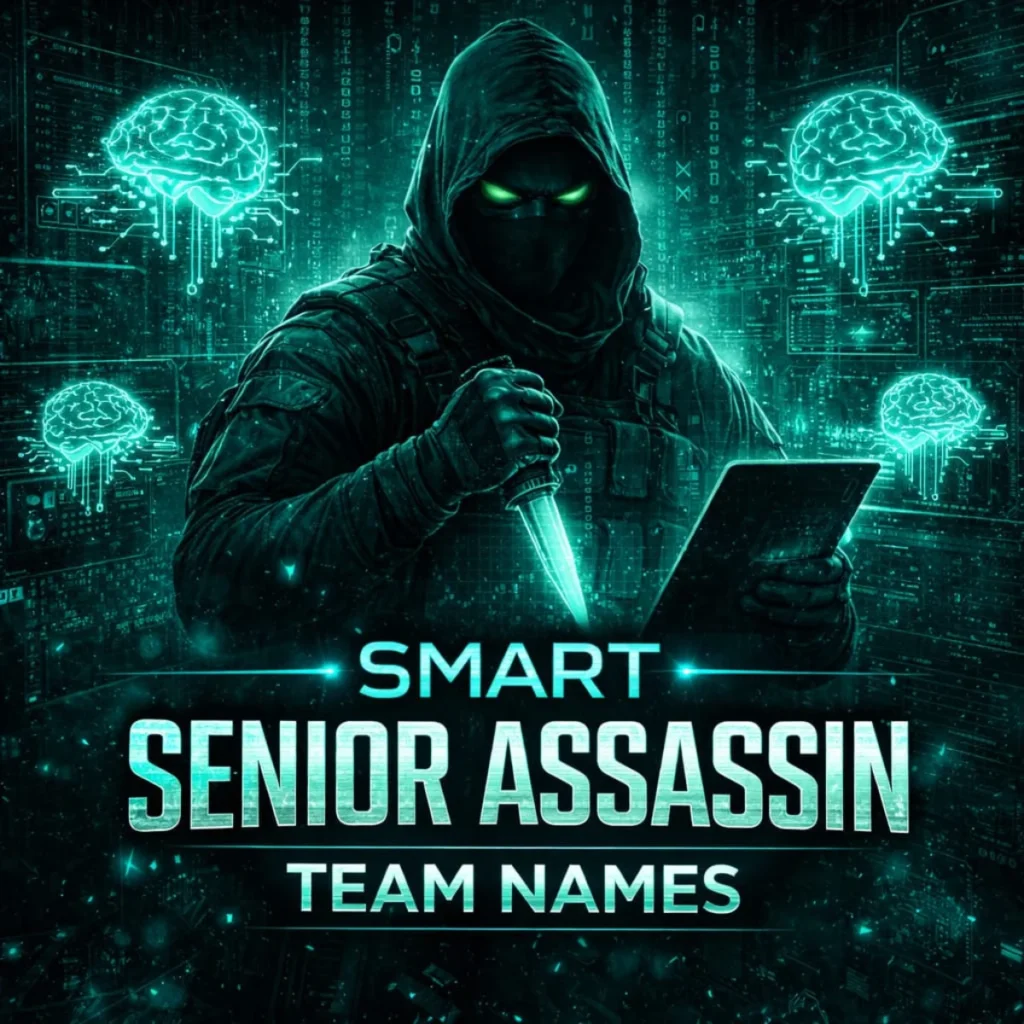 Smart & Strategic Senior Assassin Team Names