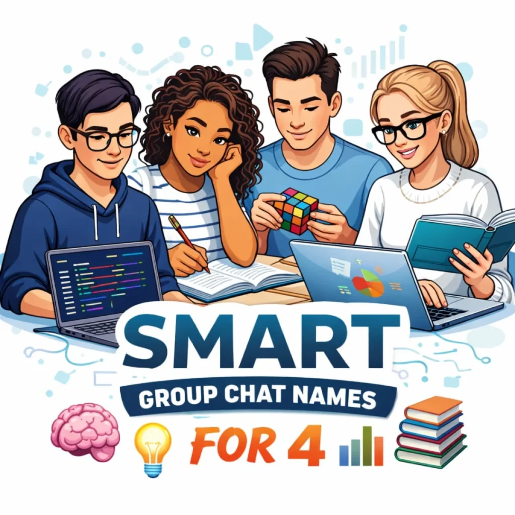Smart Group Chat Names for 4