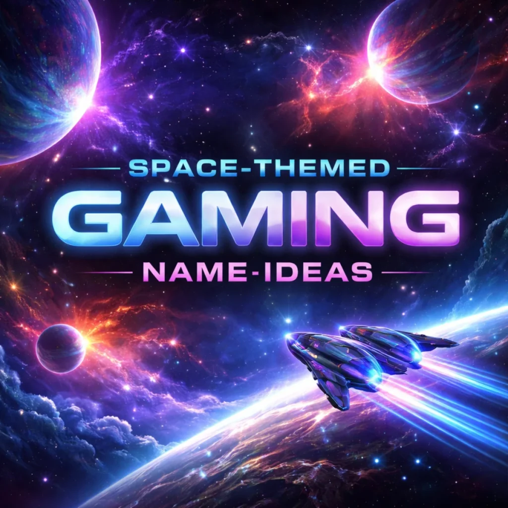 Space-Themed Gaming Name Ideas