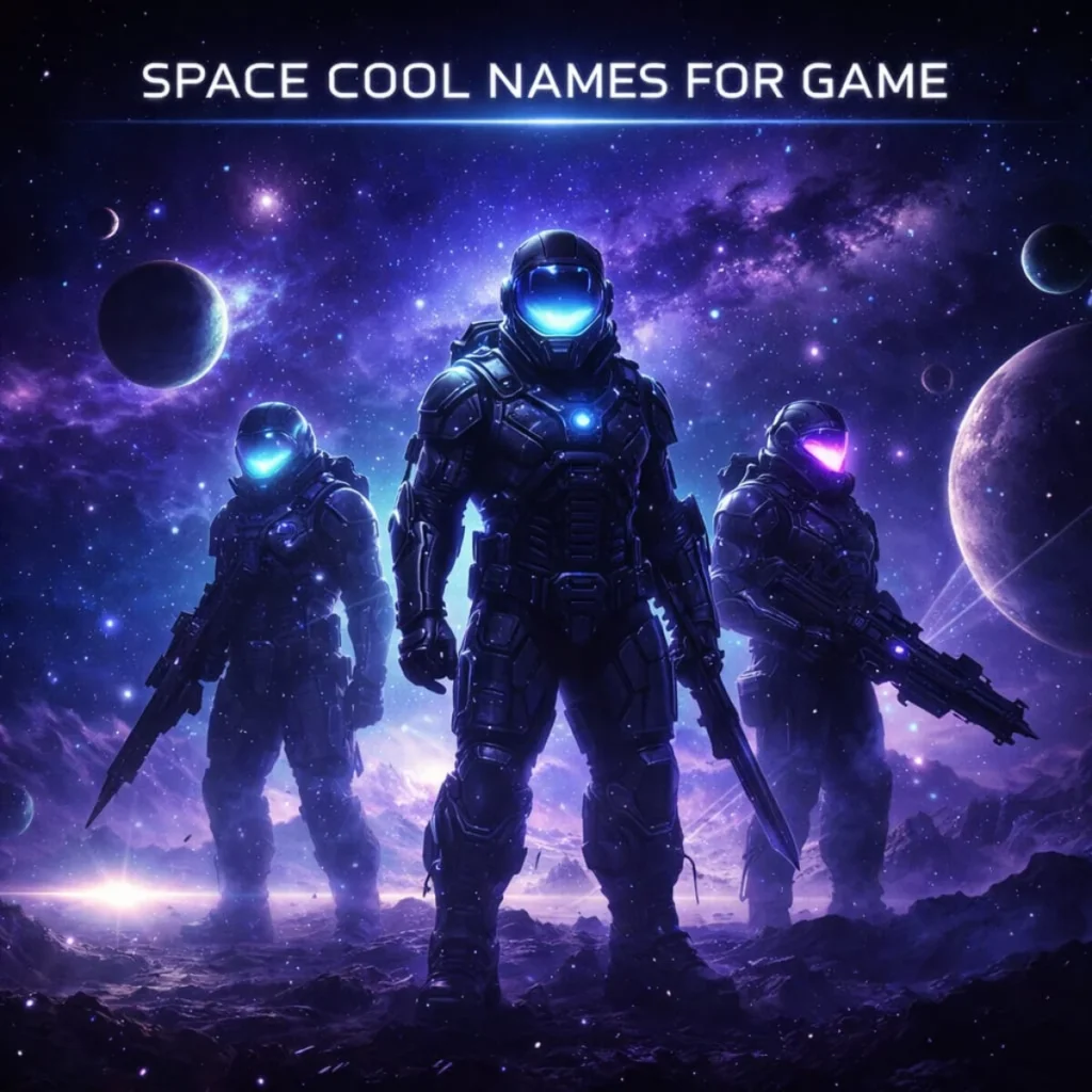 Cool Names for Game – Space & Galaxy