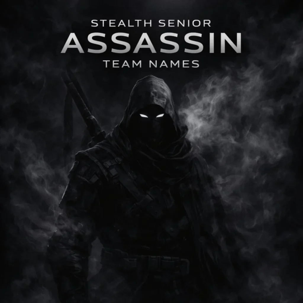 Stealth Senior Assassin Team Names
