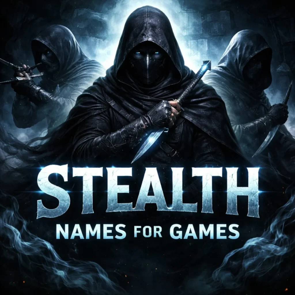 Stealth Names for Games