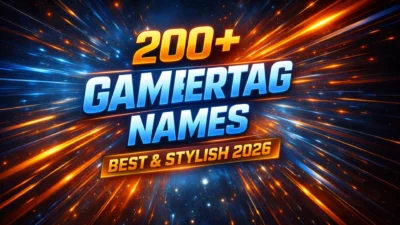 200+ Cool Gamertag Names