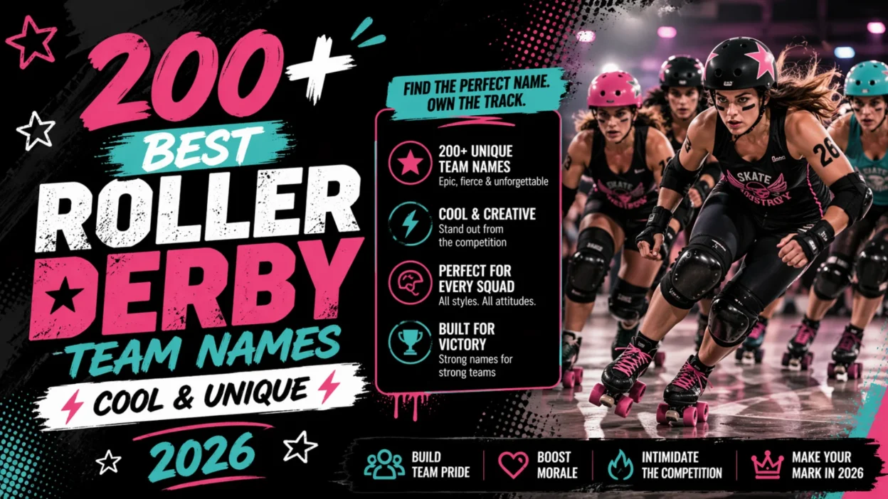200+Best Roller Derby Team Names