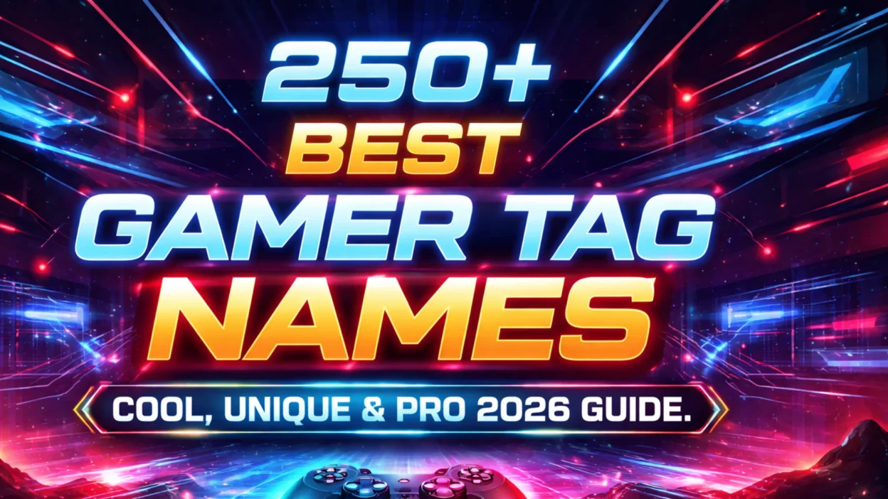 250+ Best Gamer Tag Names
