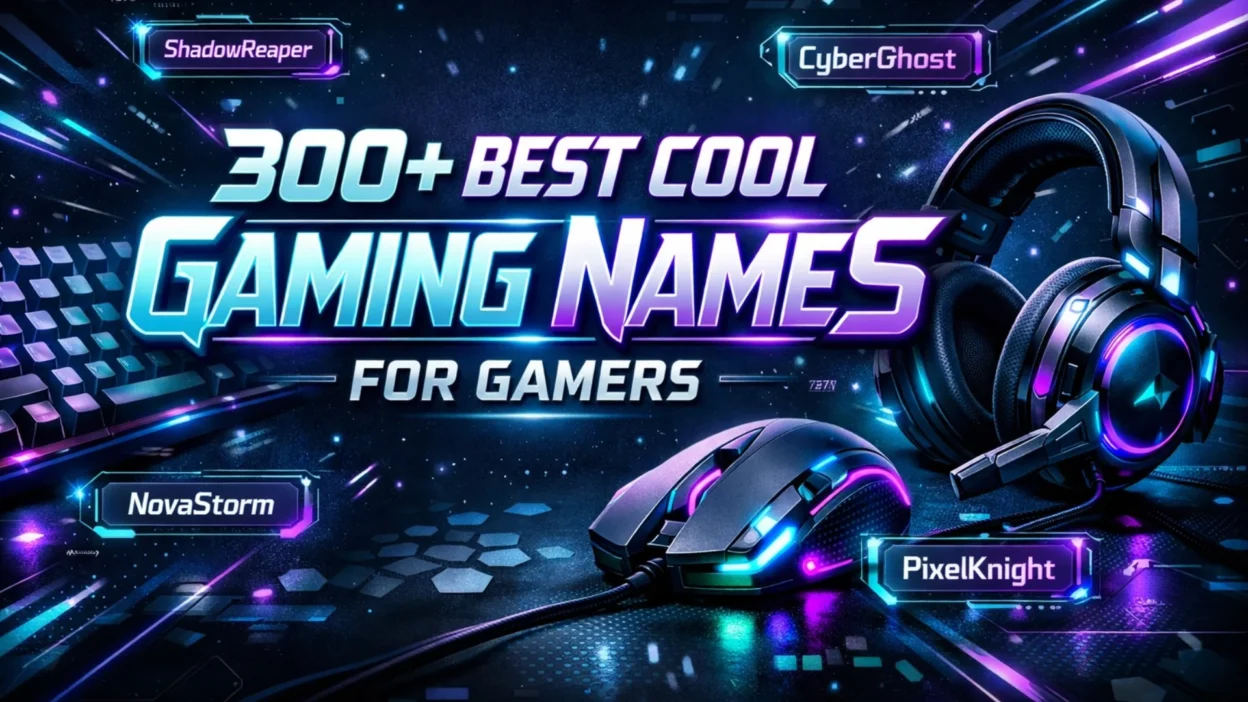 300+Best Cool Gaming Names