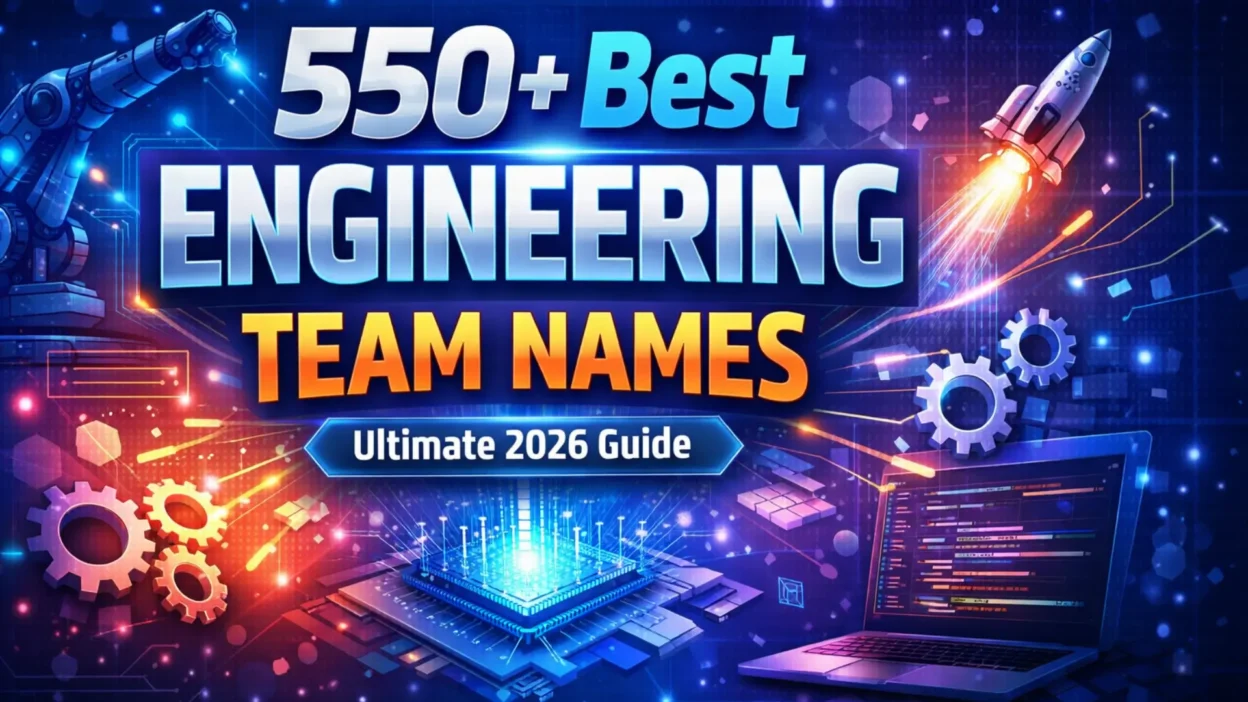 550+Best Engineering Team Names