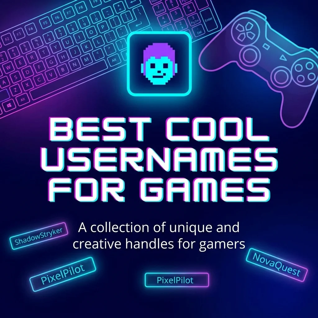 Best cool usernames for games with unique, stylish, and creative gamer name ideas for 2026