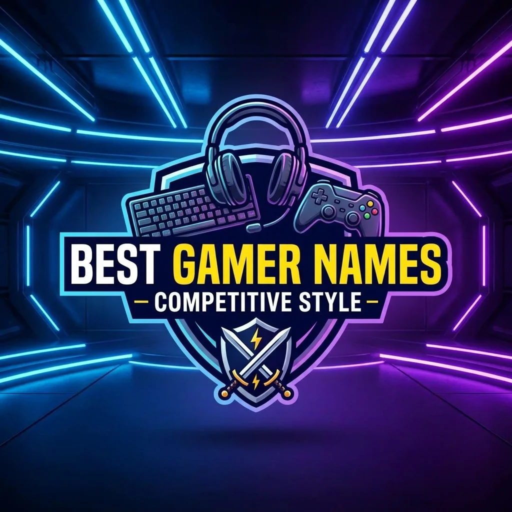 Best gamer names in competitive style for skilled players and serious gaming identities