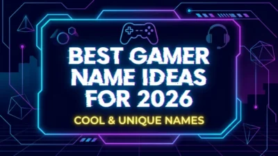 est gamer name ideas for 2026 featuring cool, unique, and memorable gaming names