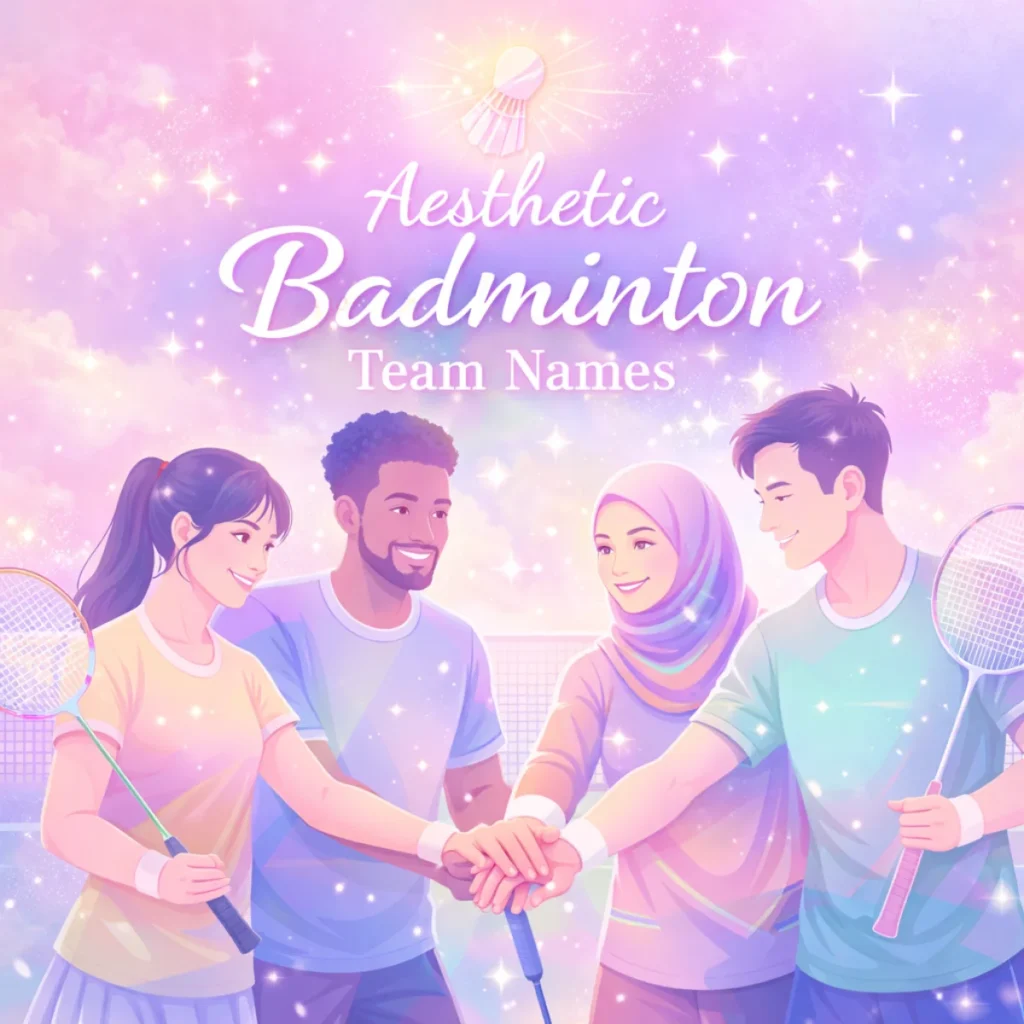  Aesthetic Badminton Team Names