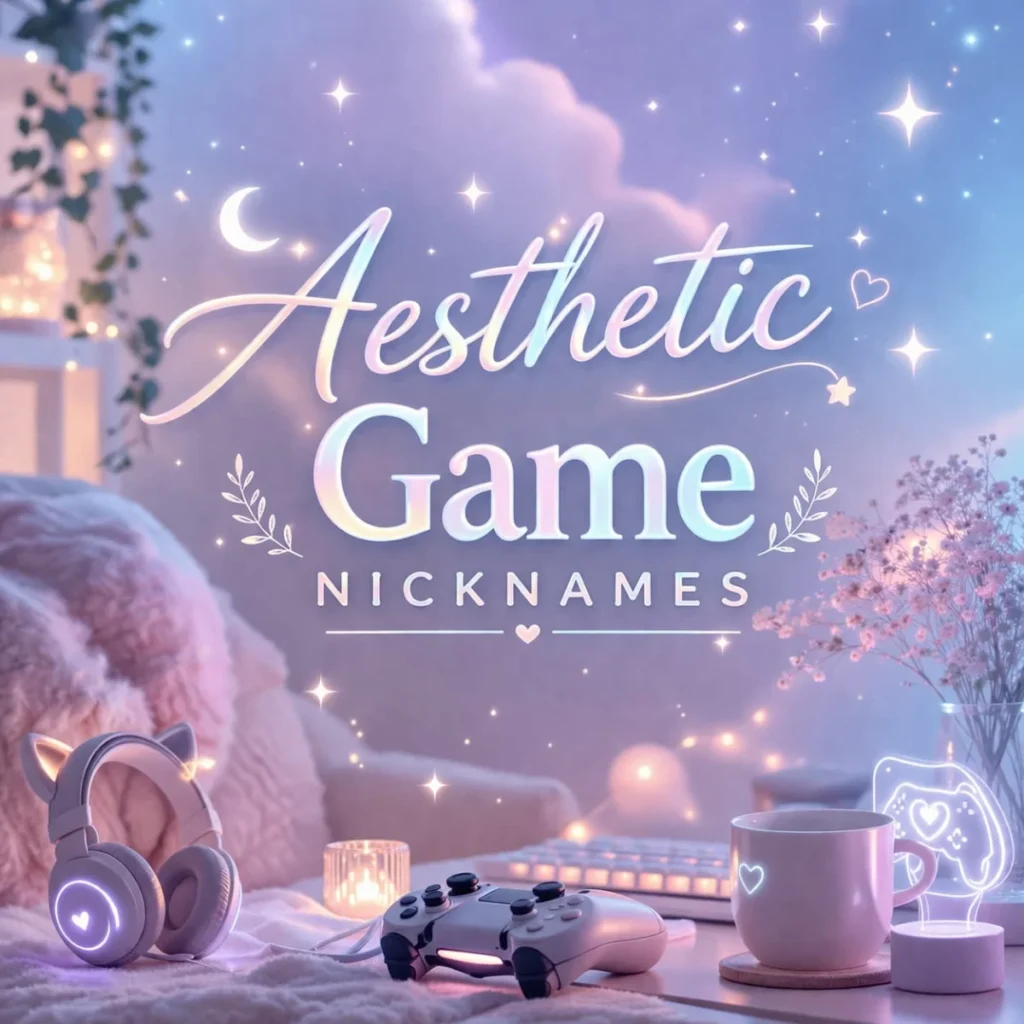 Aesthetic Game Nicknames